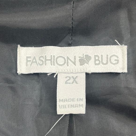 Fashion Bug Animal Print Urban Jungle Open Front Plus Size Work Business Blazer - Picture 3 of 9